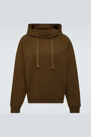 LEMAIRE Cotton-blend jersey hoodie