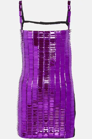 The Attico Rue sequined minidress