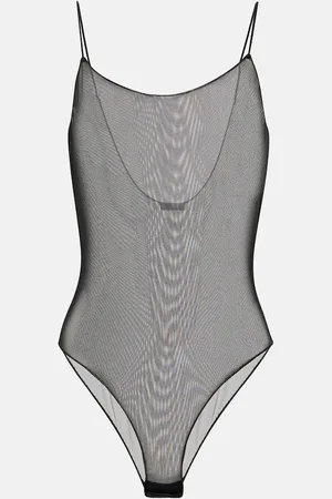 Oseree OsÃ©ree Basic mesh bodysuit