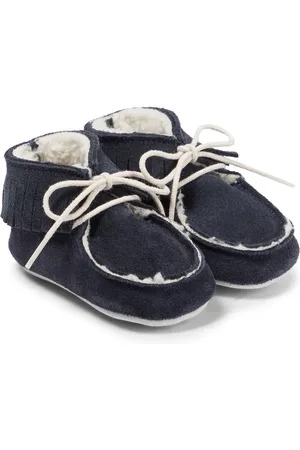 Tartine Et Chocolat Baby fringed suede boots