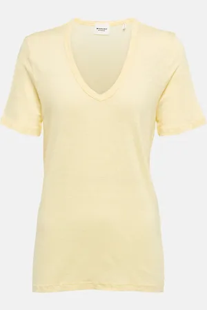 Marant Etoile Kranger linen jersey T-shirt