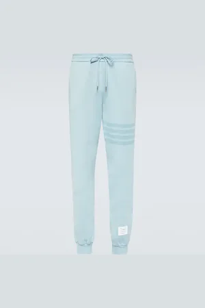 Thom Browne 4-Bar cotton jersey sweatpants