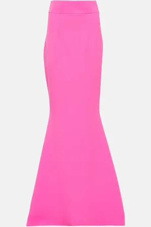 Safiyaa Gayeta high-rise crÃªpe maxi skirt