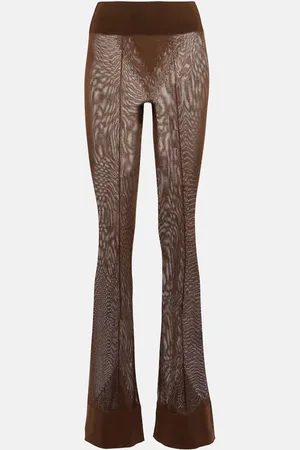 Jean Paul Gaultier X Lotta Volkova High-rise flared pants