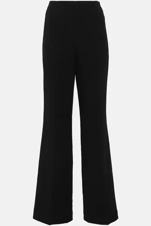 Roland Mouret High-rise stretch cady straight pants