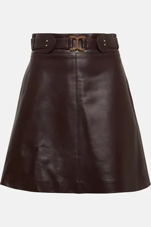Chloé ChloÃ© Leather miniskirt