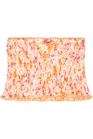 POUPETTE ST BARTH Printed bandeau top