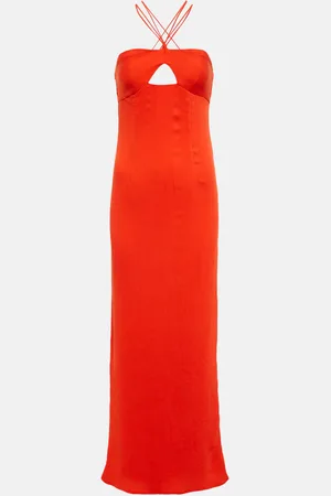 Staud Gianna halter maxi dress