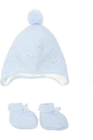 Tartine Et Chocolat Baby cotton-blend hat and socks set
