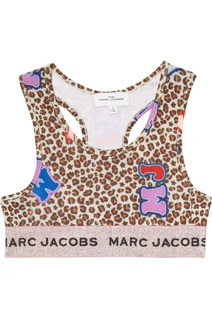 Marc Jacobs Leopard-print cropped top