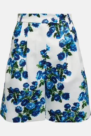 EMILIA WICKSTEAD Elliotta floral high-rise shorts