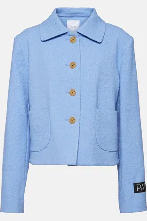 Patou Cotton and linen-blend jacket