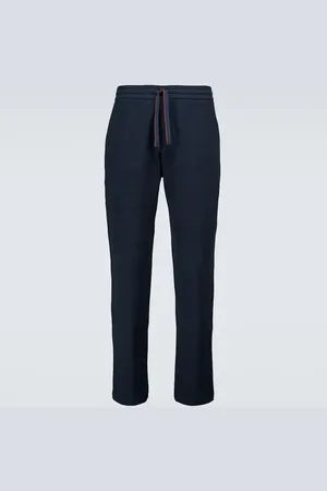 Loro Piana Horsey cotton fleece sweatpants