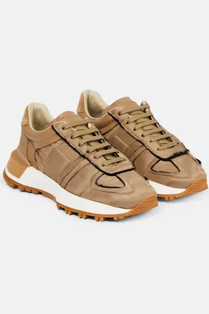 Maison Margiela 50-50 nylon and suede sneakers