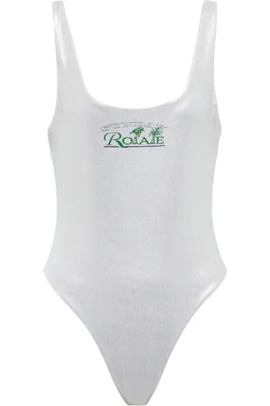 ROTATE Cismione logo swimsuit