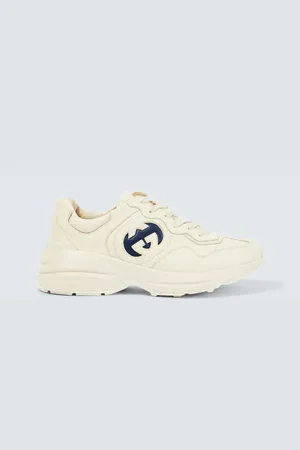 Gucci Rhyton leather sneakers