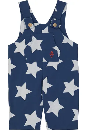 The Animals Observatory Baby Mammoth cotton dungarees