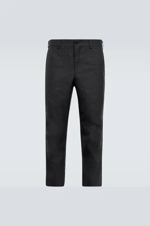 Comme des Garçons Comme des GarÃ§ons Homme Deux Low-rise slim wool pants
