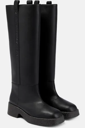 Stella McCartney Knee-high faux leather boots