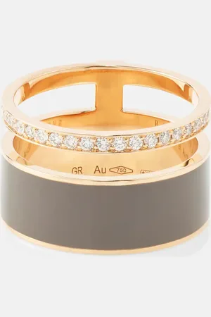 Repossi Berbere Chromatic 18kt rose gold ring with diamonds