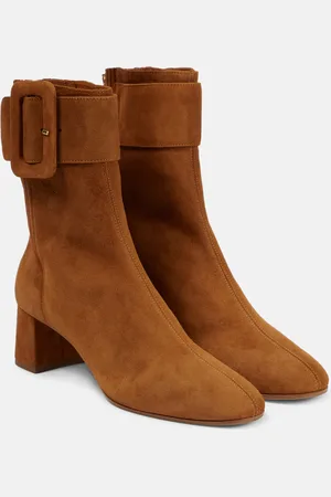 Aquazzura Saint HonorÃ© 50 suede ankle boots