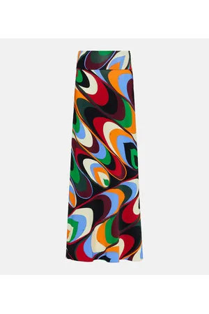 Puccini Onde maxi skirt