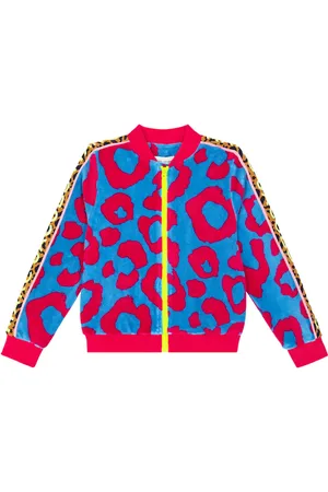 Marc Jacobs Leopard-print cotton-blend track jacket