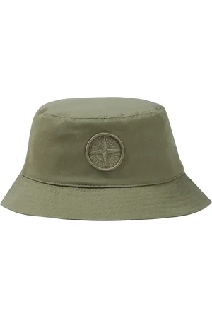 Stone Island Compass cotton canvas bucket hat