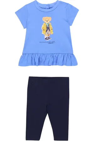 Ralph Lauren Baby Polo Bear T-shirt and leggings set