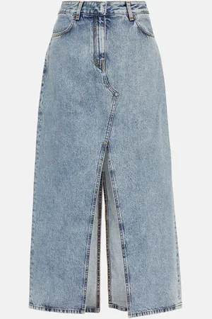 Givenchy denim hot sale skirt