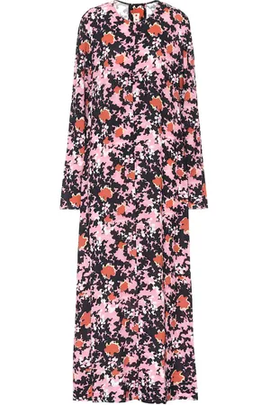 Marni Floral midi dress