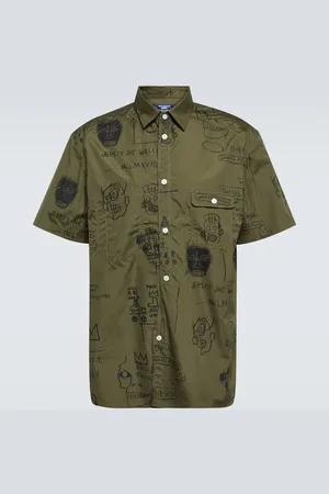 JUNYA WATANABE X Basquiat cotton shirt