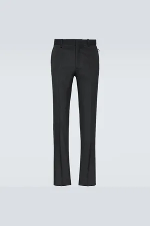 UNDERCOVER Low-rise wool slim pants
