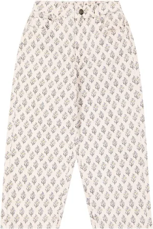 The New Society Elaine printed cotton pants