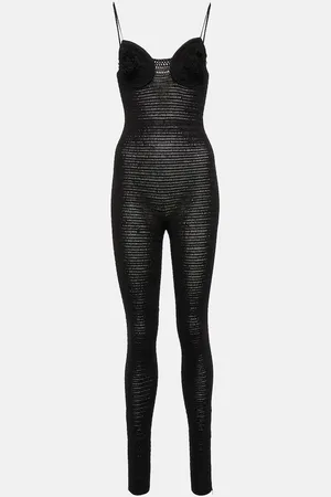 MAGDA BUTRYM Crochet bustier jumpsuit