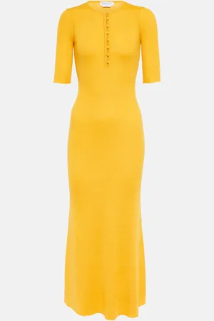 GABRIELA HEARST Johanna ribbed-knit maxi dress