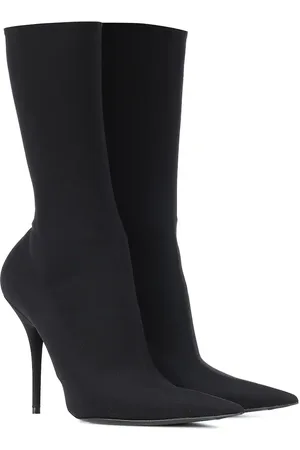 Balenciaga Knife stretch-jersey ankle boots