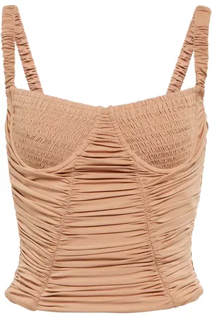 DION LEE Ruched top