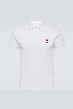 Ami Ami De CÅur cotton piquÃ© polo shirt