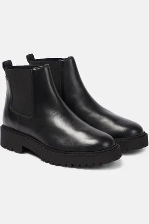 Hogan Leather Chelsea boots
