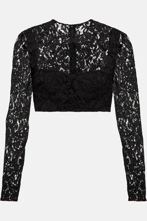 VALENTINO Lace crop top
