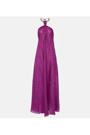 JOHANNA ORTIZ Silk-blend maxi dress