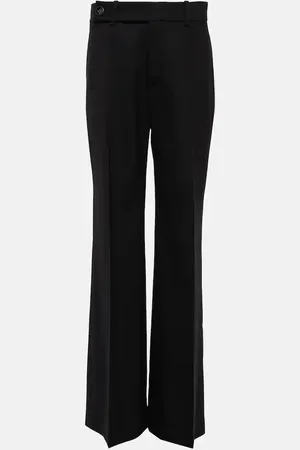 Chloé ChloÃ© High-rise wool-blend straight pants