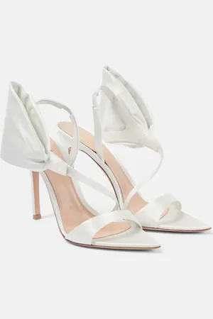 Gianvito Rossi Bridal Dositea satin sandals