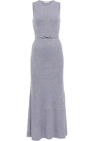 GABRIELA HEARST Meier ribbed-knit midi dress