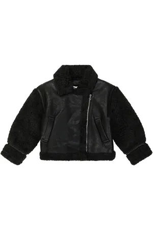 MONNALISA Faux leather jacket