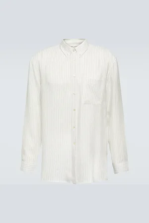 Saint Laurent Striped cotton shirt