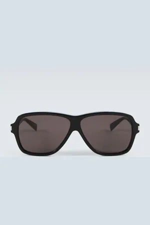 Saint Laurent SL 609 Carolyn shield sunglasses