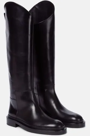 Jil Sander Leather riding boots