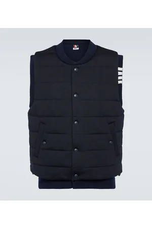 Thom Browne Reversible virgin wool vest